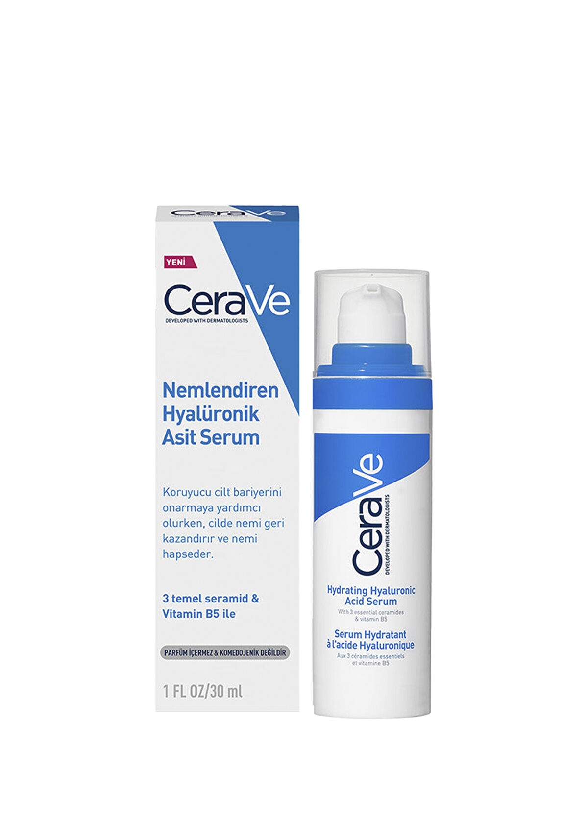 CeraVe Nemlendiren Hyalüronik Asit Cilt Serumu 30 ml - 1