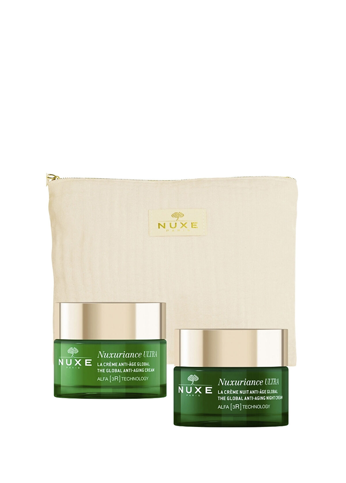 Nuxe Nuxuriance Ultra Cream + Global Anti-Aging Cream + Bag Anti-Aging Skin Care Set - 1