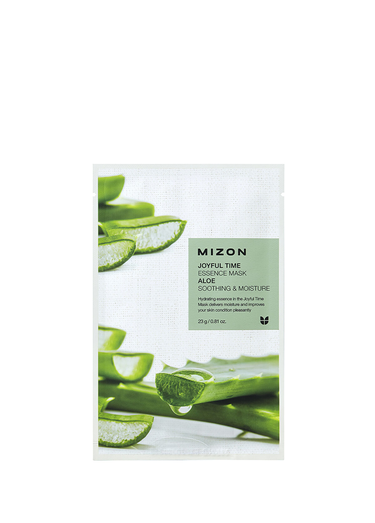 Mizon Joyful Time Essence Mask Aloe Nemlendirici Canlandırıcı Yüz Maskesi  - 1