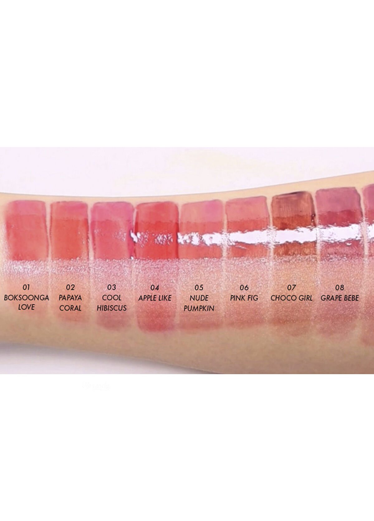 Amuse Bebe Meyve Özlü Dolgunlaştırıcı ve Besleyici Yağlı Tint Ruj 3,8 gr - 3