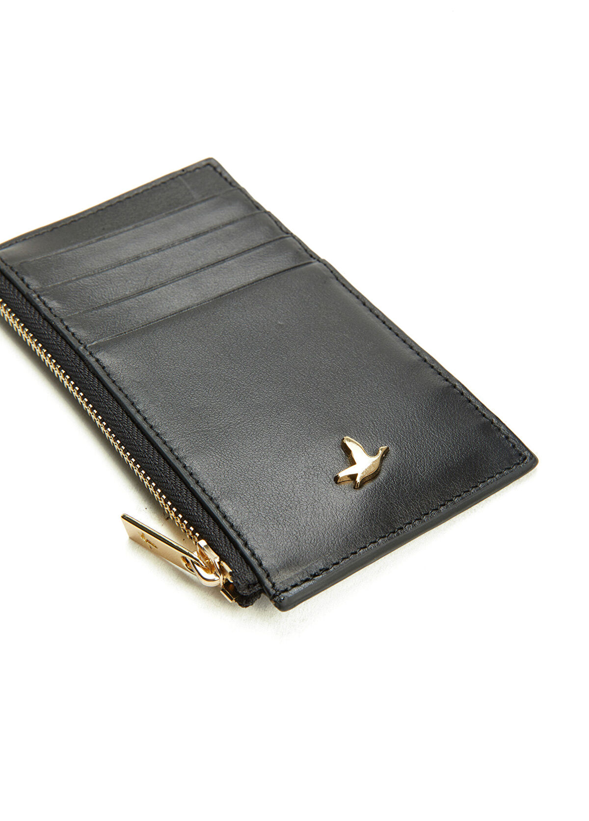 Beymen Club Black Women's Leather Card Holder - 3