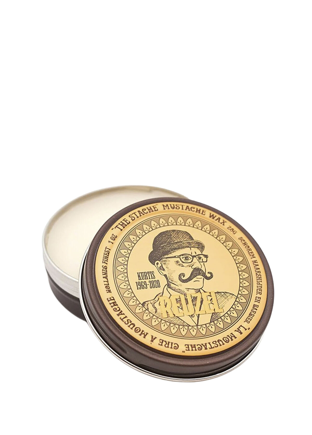 Reuzel Bourbon Sidecar Şekillendirici Nemlendirici Bıyık İçin Orta Tutuşlu Wax 28 gr - 1