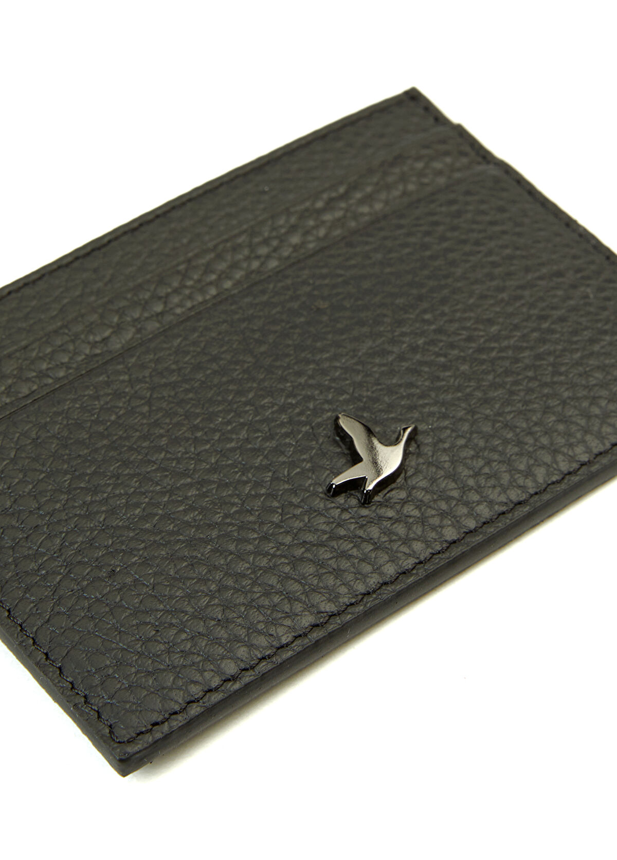 Beymen Club Black Men's Leather Card Holder - 3