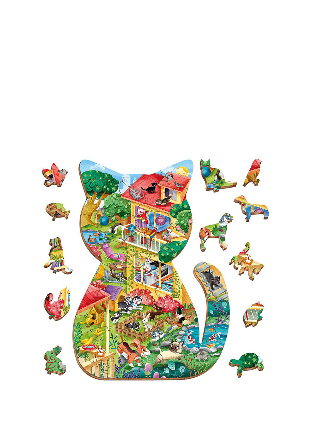 Ludattica Pets Wooden Puzzle - 3