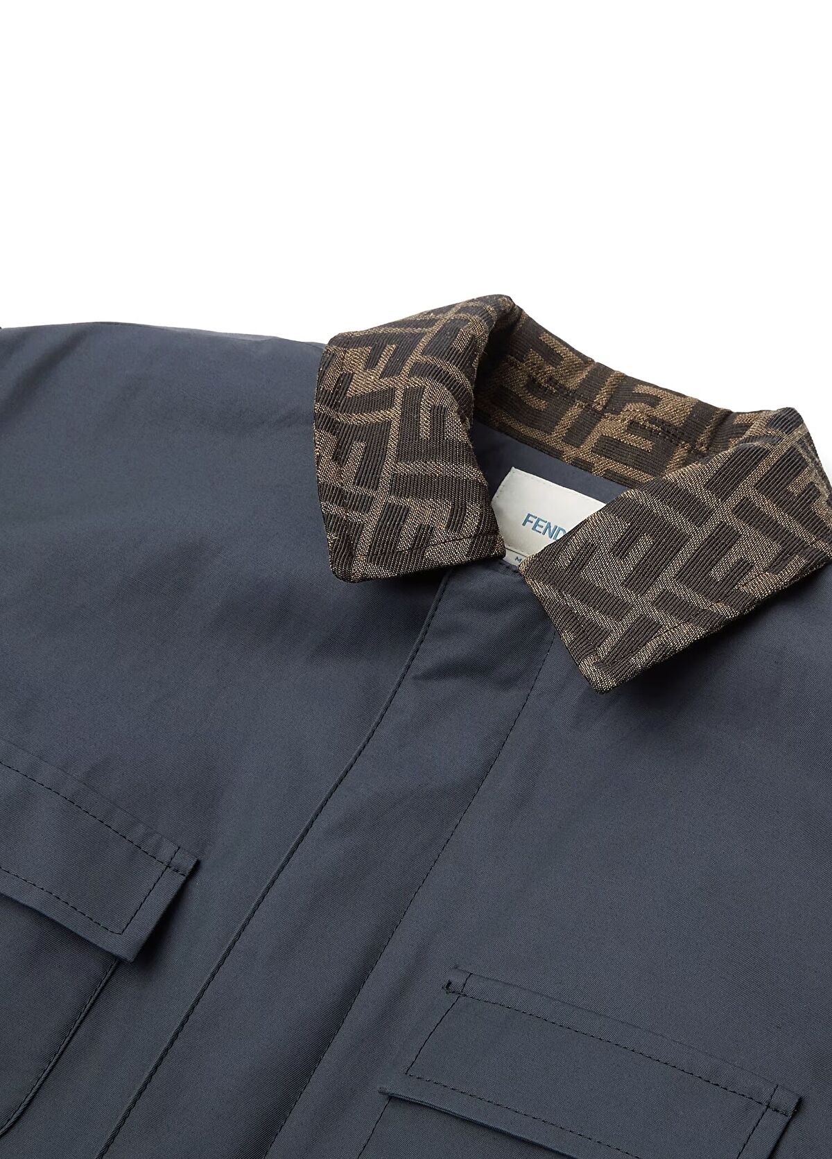 Fendi Logo Detaylı Erkek Çocuk Ceket - 3