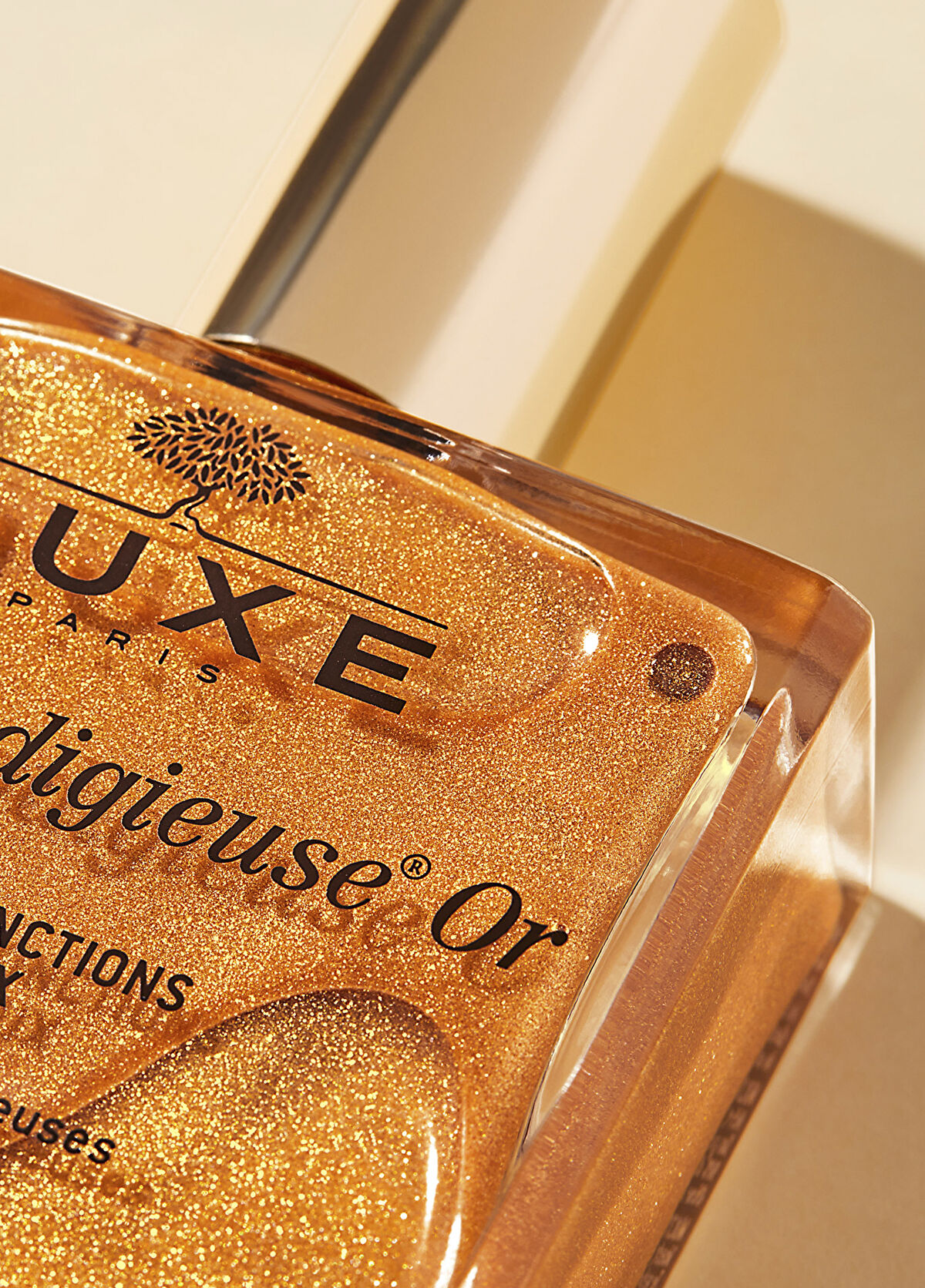 Nuxe Gold Glitter Face Body Hair Multi-Purpose Dry Oil 100 ml - 3