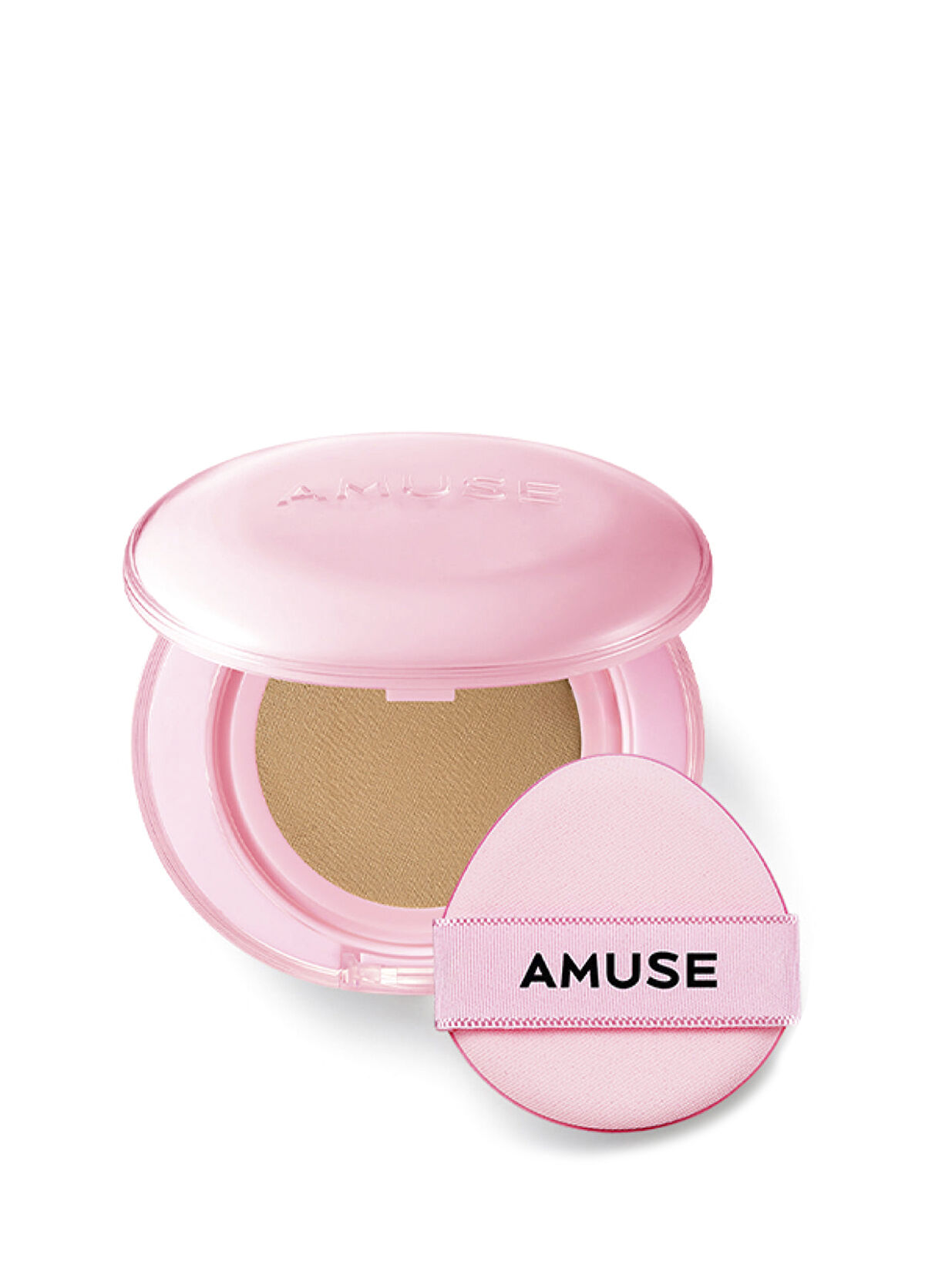 Amuse Dew Power Vegan Cushion SPF 50+ PA++++ 04 Gün Boyu Kalıcı Orta Parlak Bitişli BB Krem 15 gr - 1