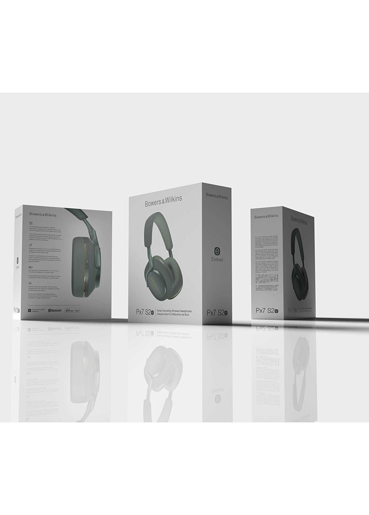 Bowers&Wilkins PX7 S2E Forest Green Kulak Üstü Bluetooth Kulaklık - 3