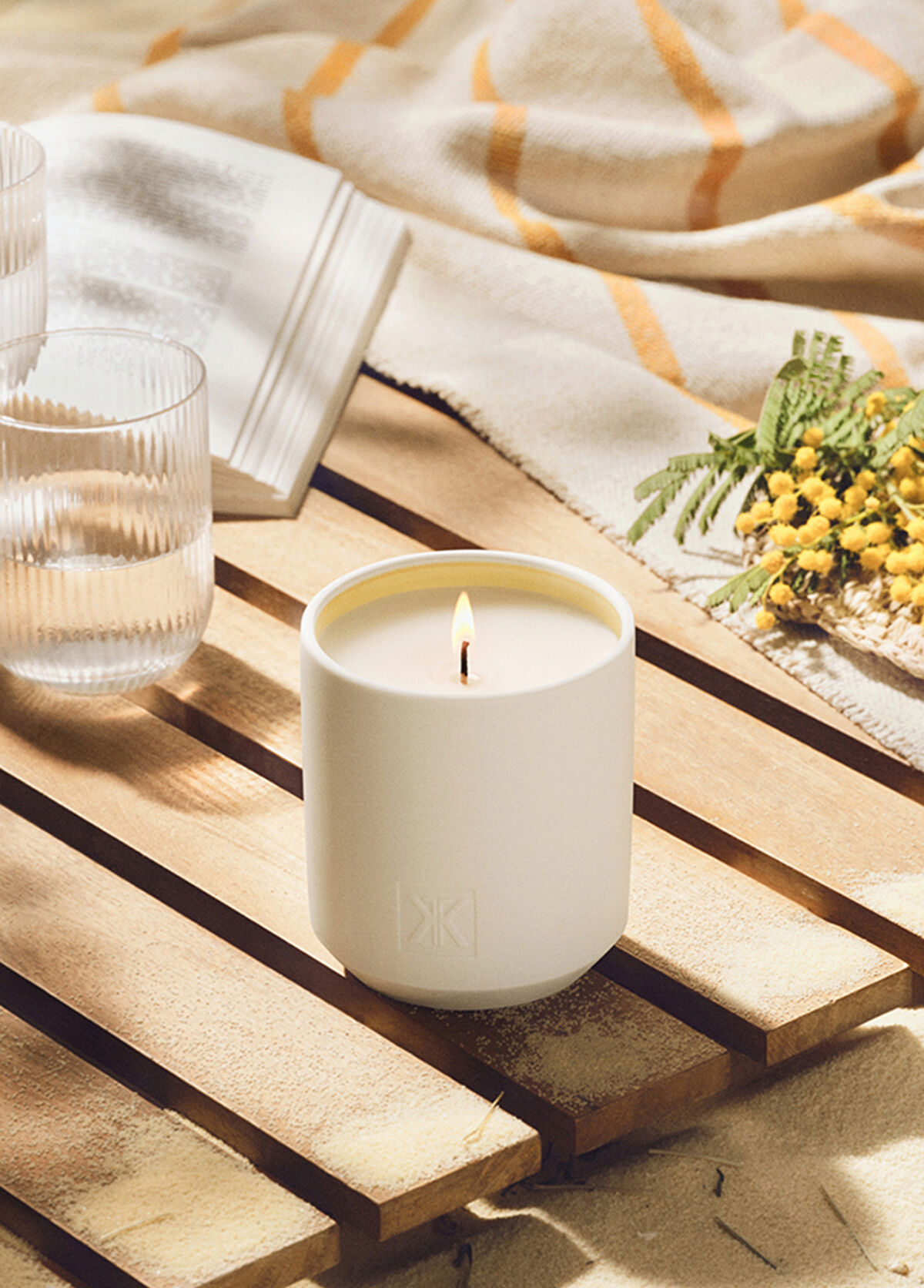 Maison Francis Kurkdjian Les Tamaris 280 gr Kokulu Mum - 3