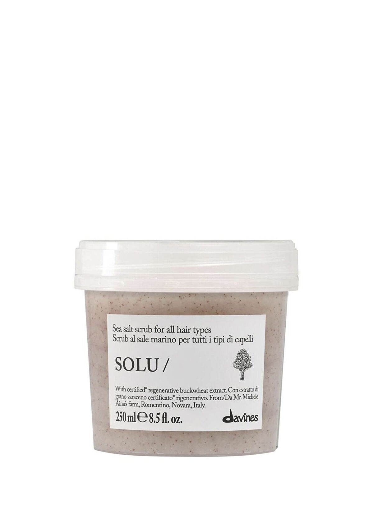 Davines Solu Saç Derisi için Arındırıcı Deniz Tuzu Saç Bakım Peelingi 250 ml - 1