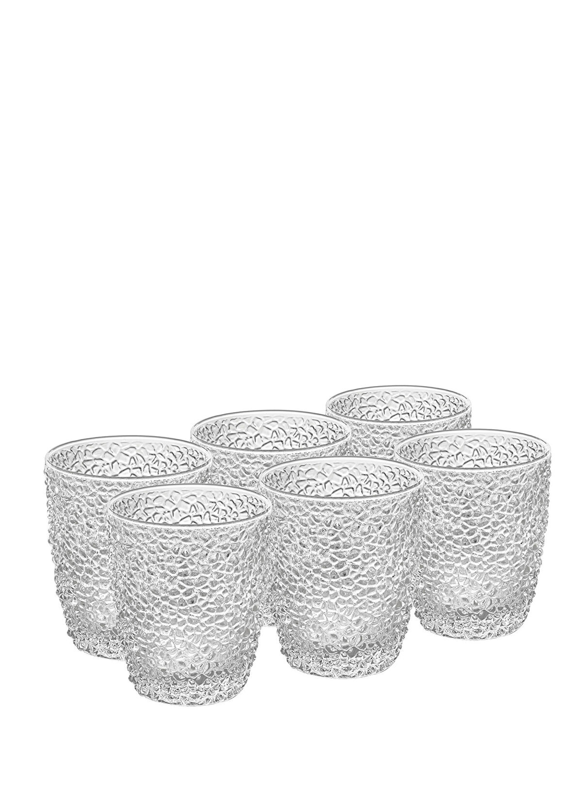 I.V.V Special Clear Glass Set of 6 Glasses - 1