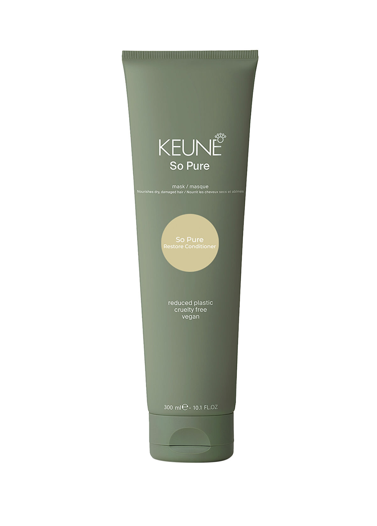 Keune So Pure Polish Düzleştirici Saç Maskesi 300 ml - 1