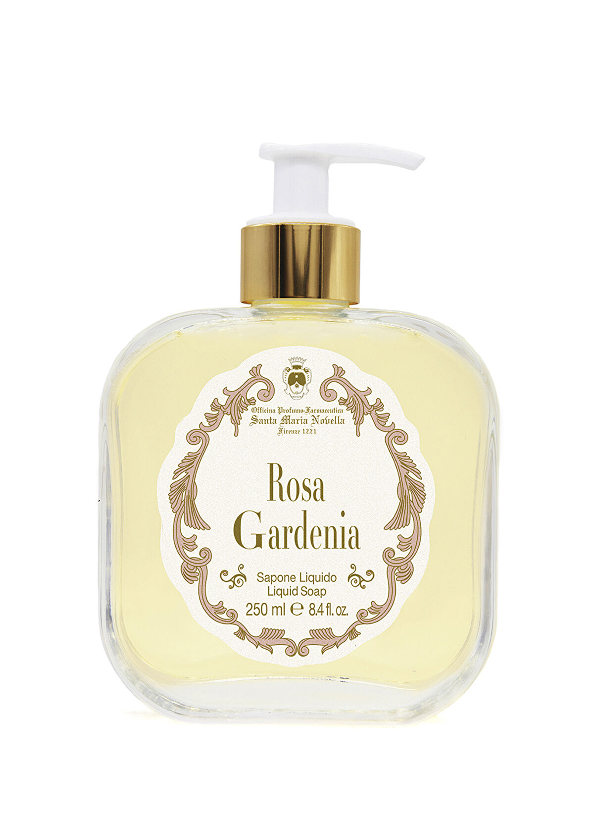 Santa Maria Novella Rosa Gardenia Liquid Soap - 1