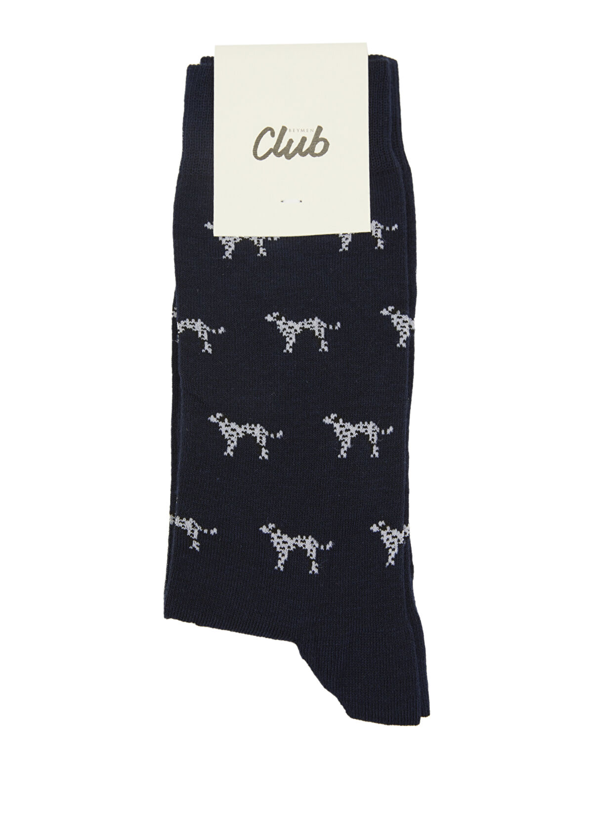 Beymen Club Navy Blue Dalmatian Men's Socks - 1