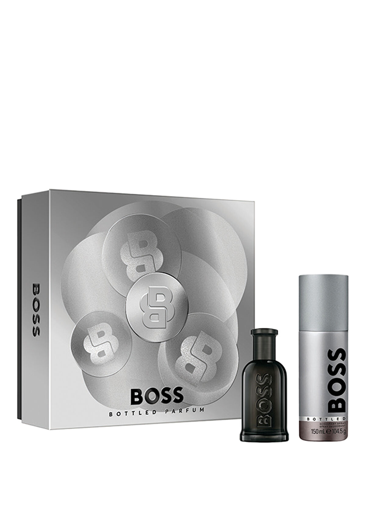 Hugo Boss Bottled Perfume 50 ml Perfume + 150 ml Deodorant Men's Perfume Set - 1