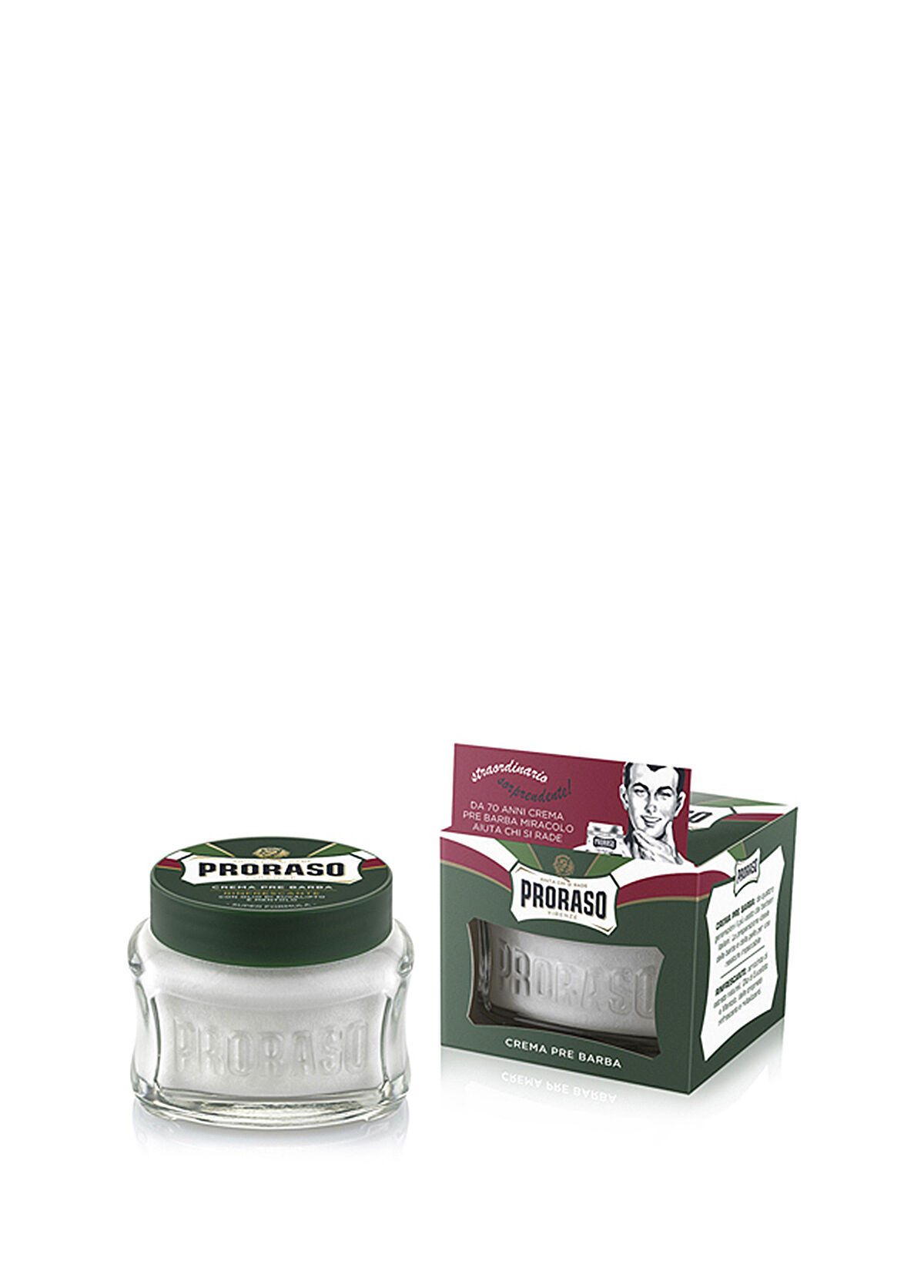 Proraso Eucalyptus Oil and Menthol Pre-Shave Cream 100 ml - 1