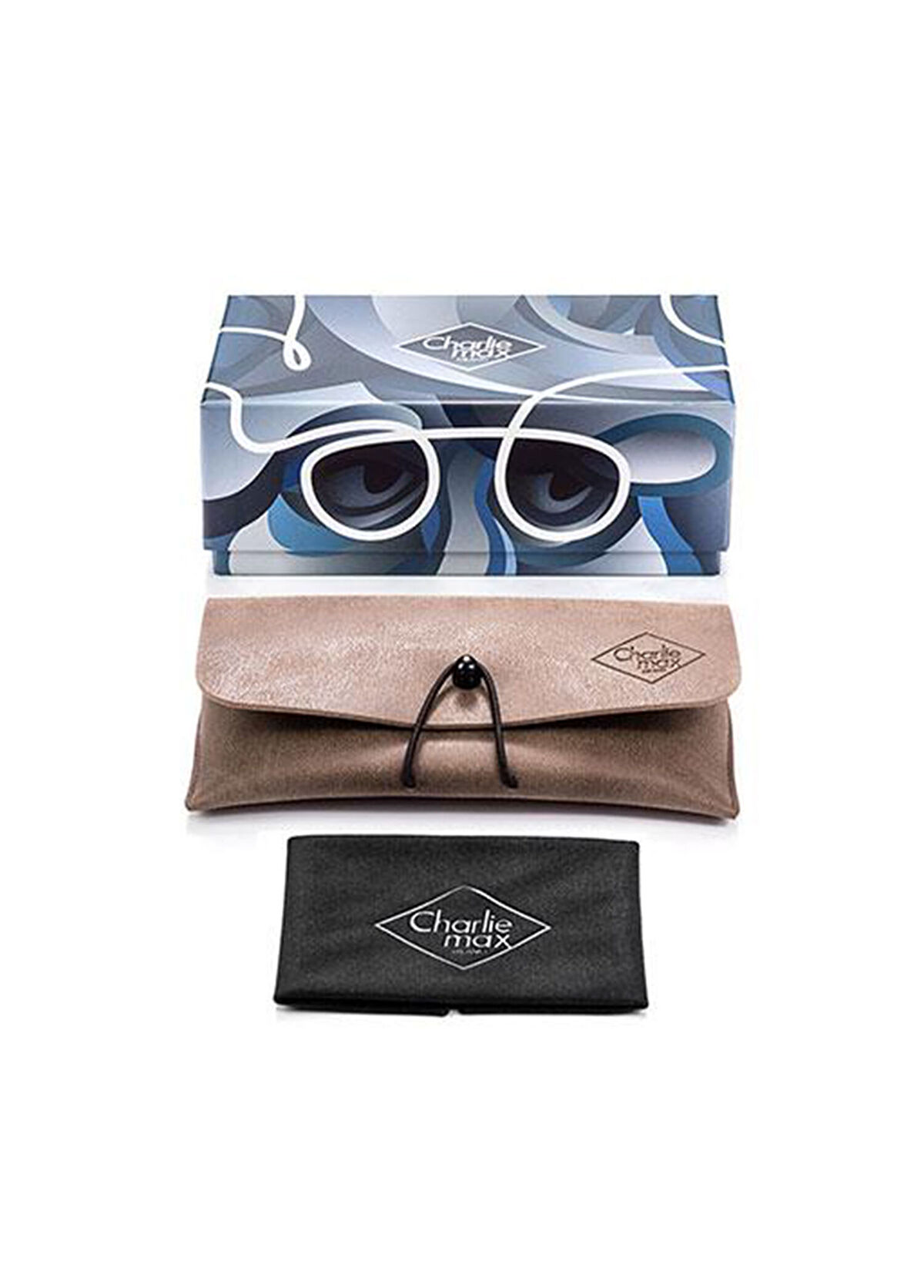 CharlieMax Milano Giambe Acetate Brown Sunglasses - 3