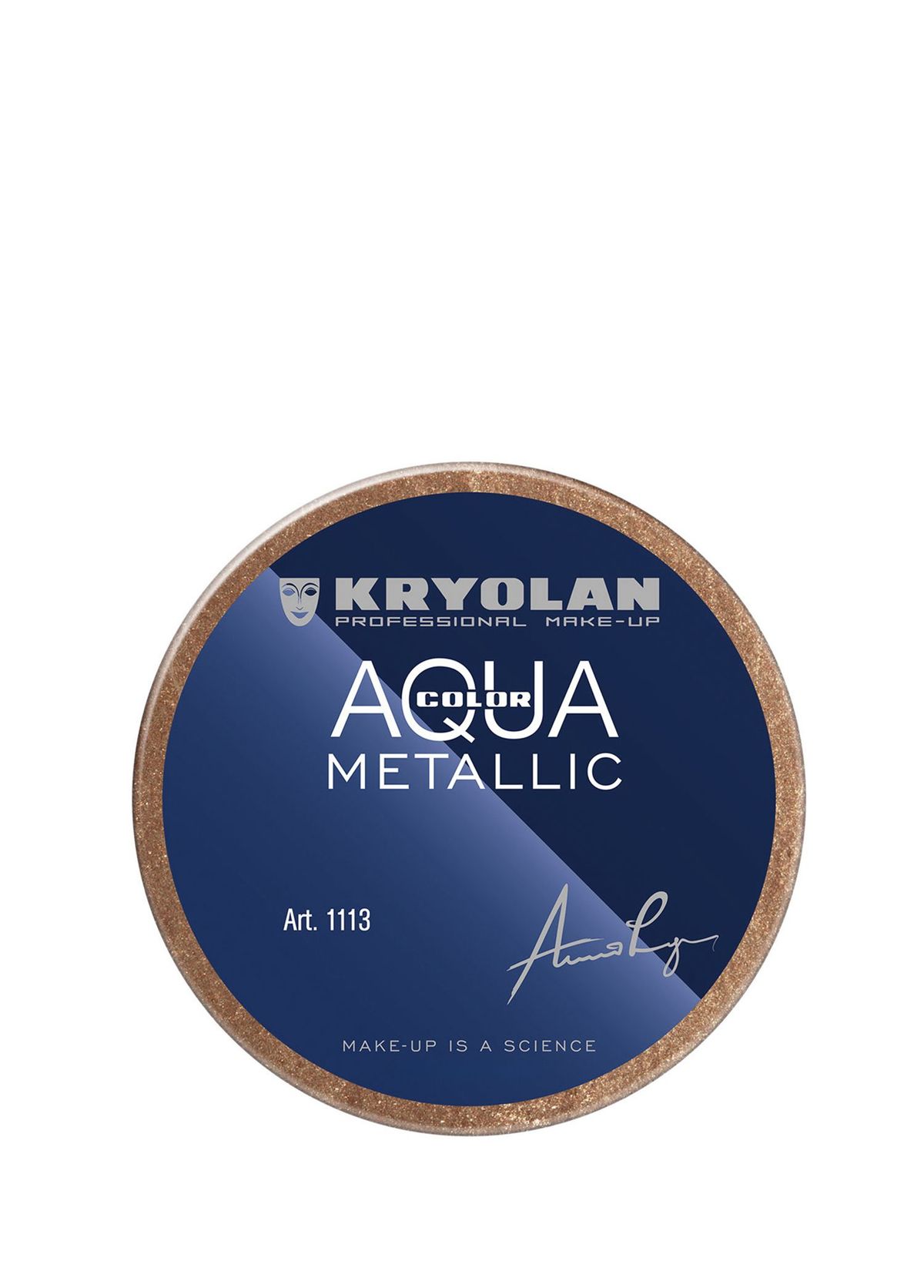 Kryolan Aquacolor Metallic Bronze Aydınlatıcı 55 ml - 1
