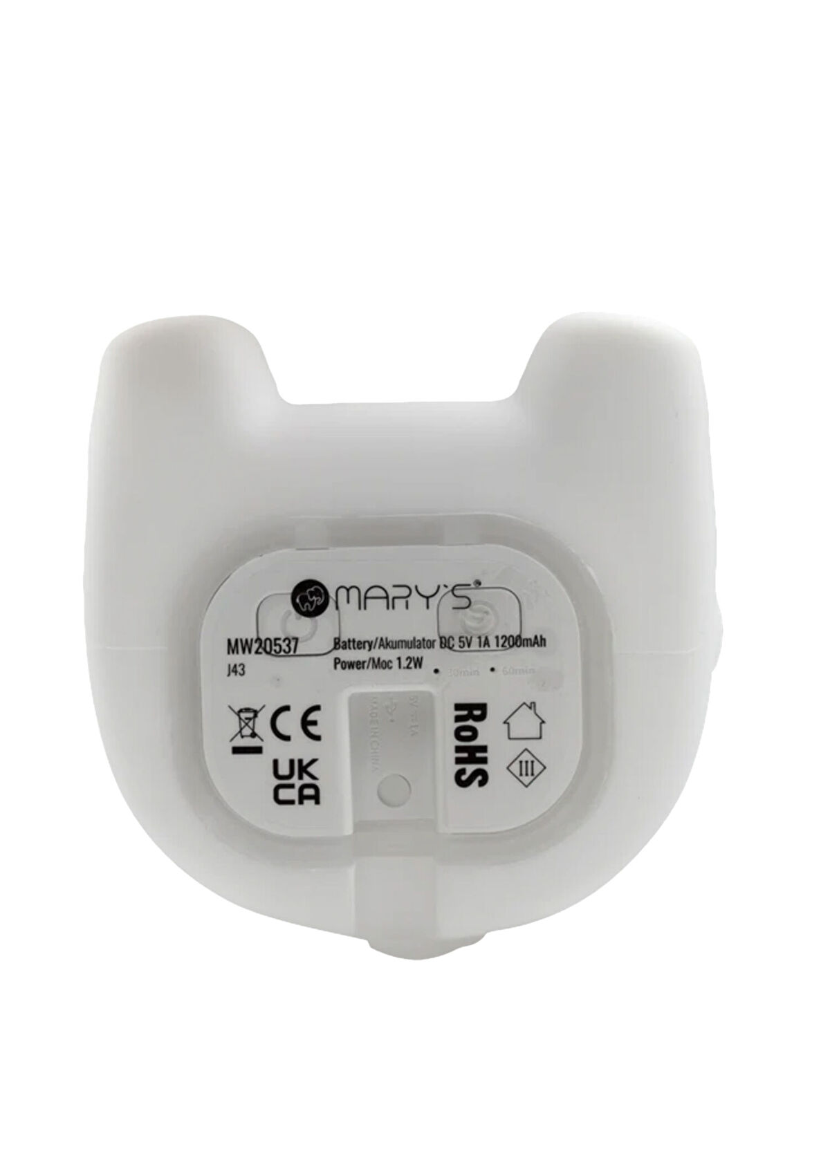 Mary’s Cow Cow Figure Pink White Led Night Light - 3