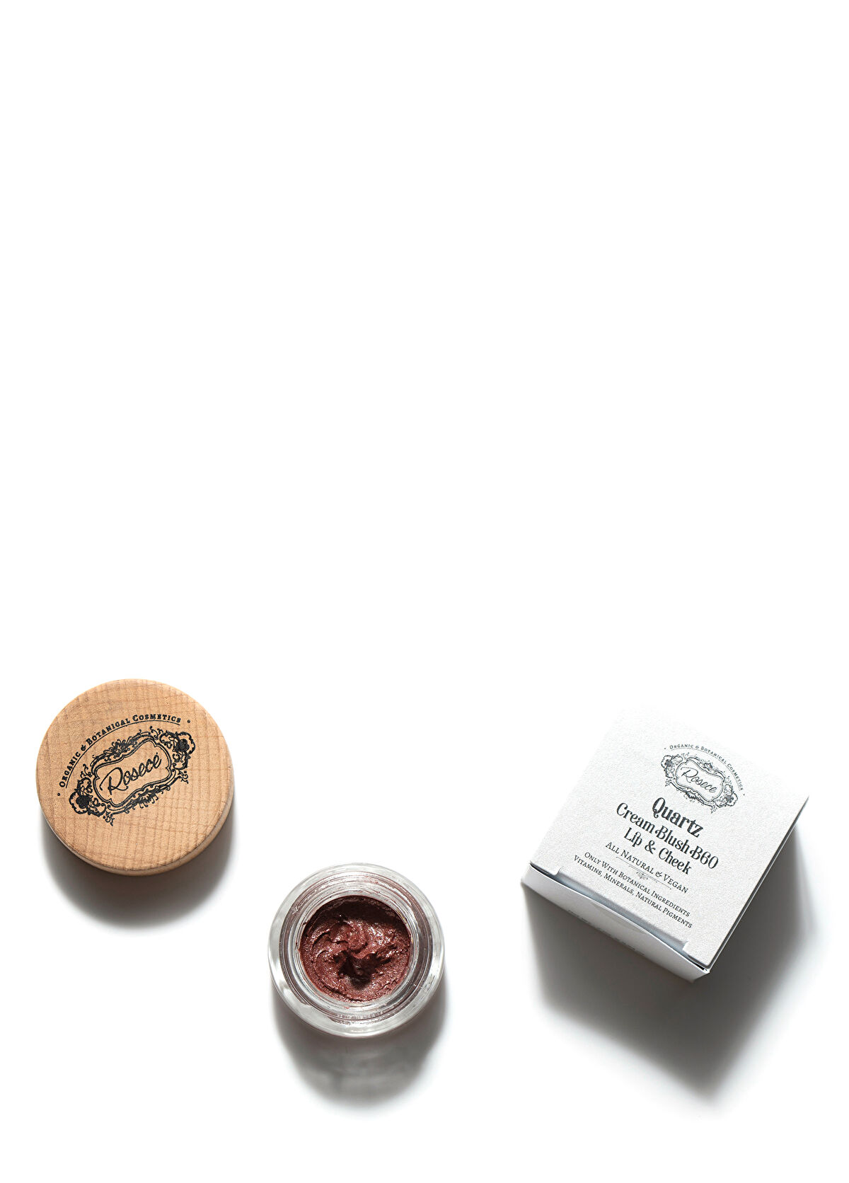 Rosece Quartz Işıltılı B60 Krem Ruj Allık - 3