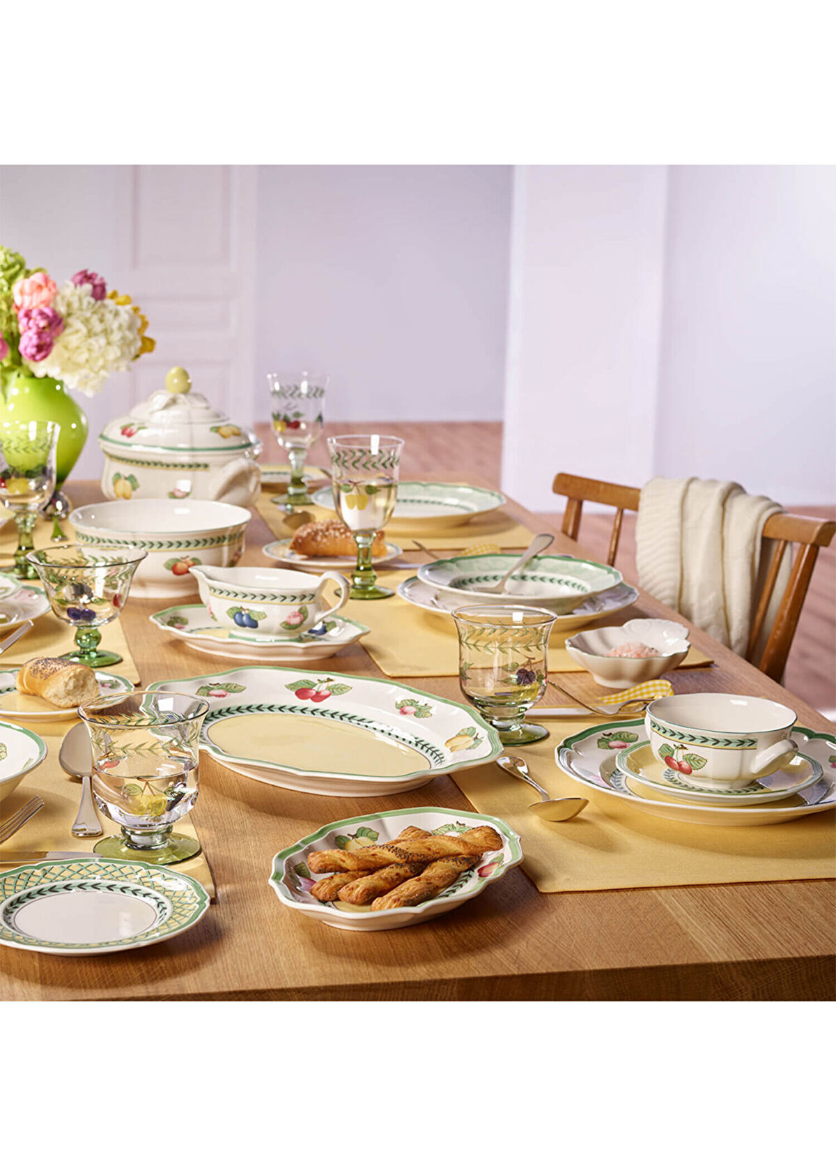Villeroy & Boch French Garden Fleurence Porselen Çukur Tabak 23 cm - 3