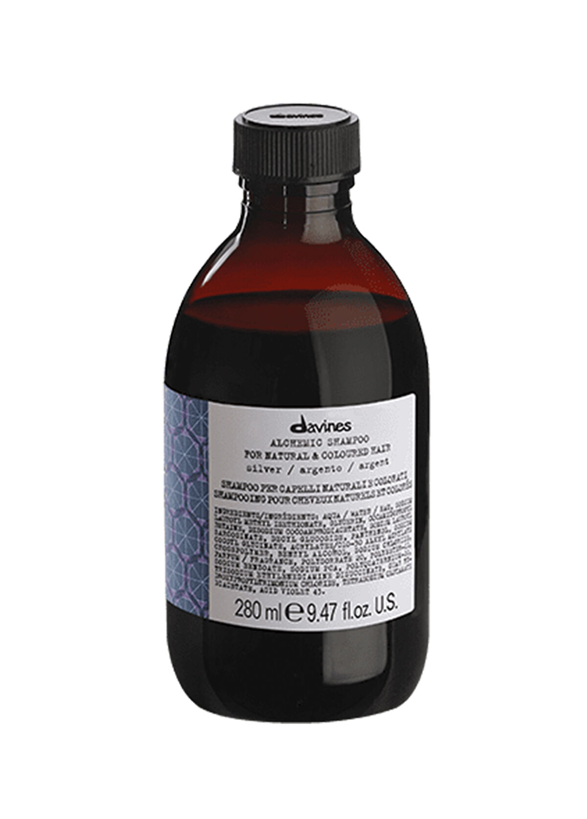 Davines Alchemic Silver Shampoo Sarı Saçlar için Gümüş Yansıma Etkili Şampuan 280 ml - 1