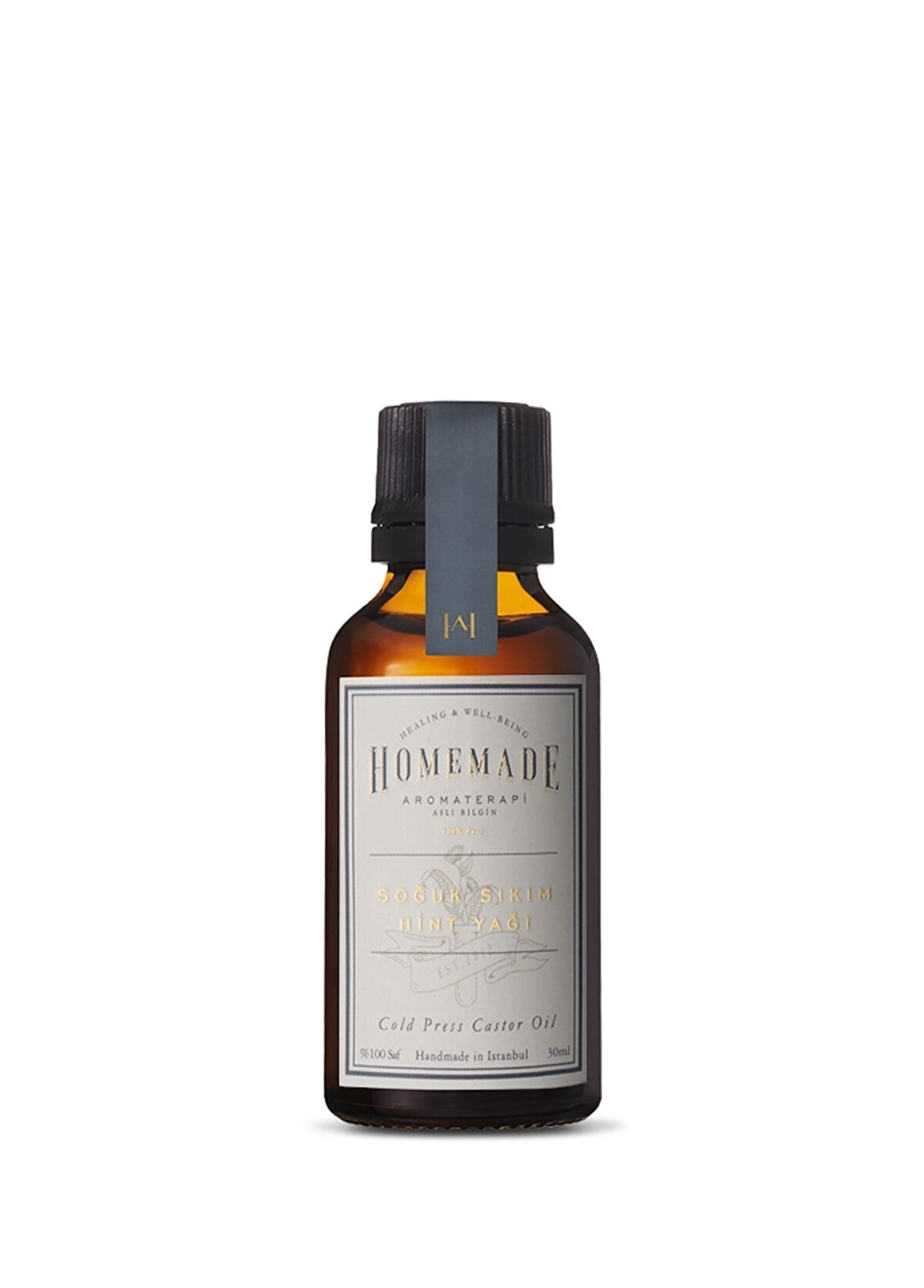 Homemade Aromaterapi Nemlendirici ve Canlandırıcı Soğuk Sıkım Hint Yağı 30 ml - 1