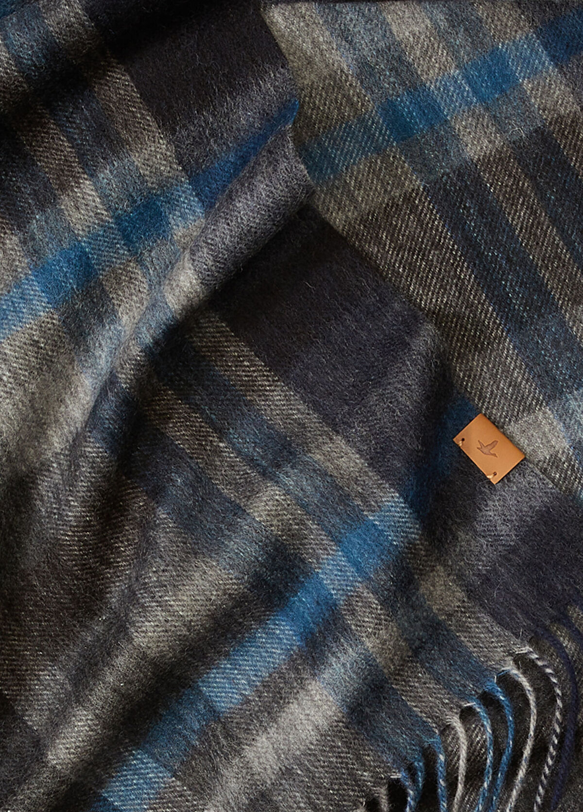 Beymen Club Mavi Erkek Yün Atkı - 3