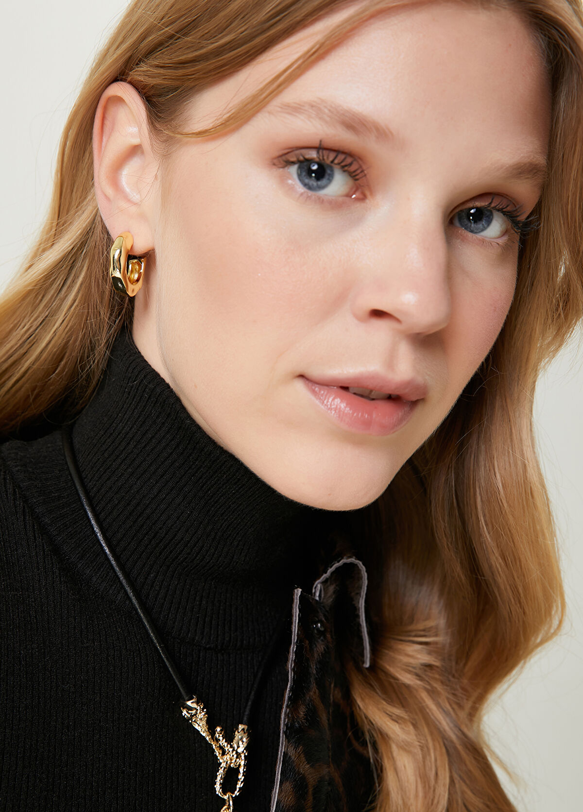 Beymen Club Gold Kadın Minimal Küpe - 3