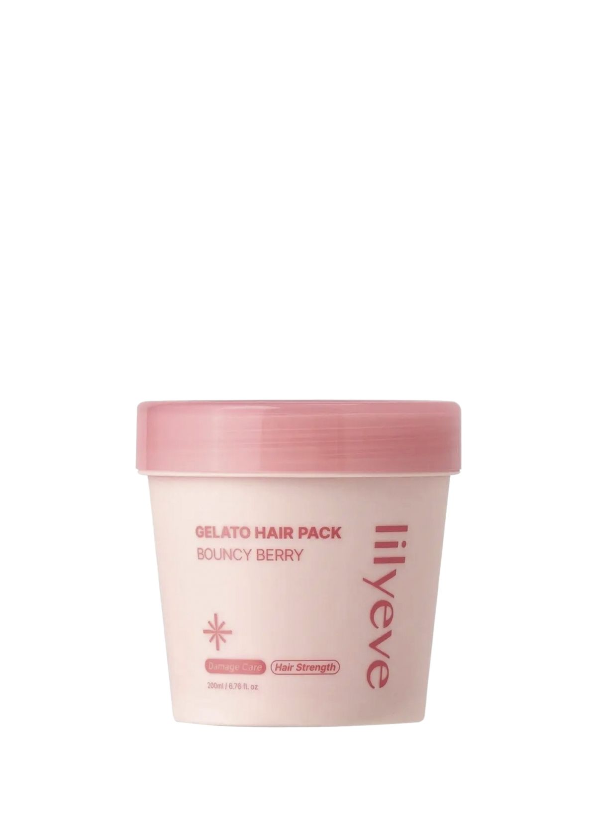 Lilyeve Gelato Hair Pack Bouncy Berry Yıpranmış Saçlar İçin Saç Maskesi 200 ml - 1
