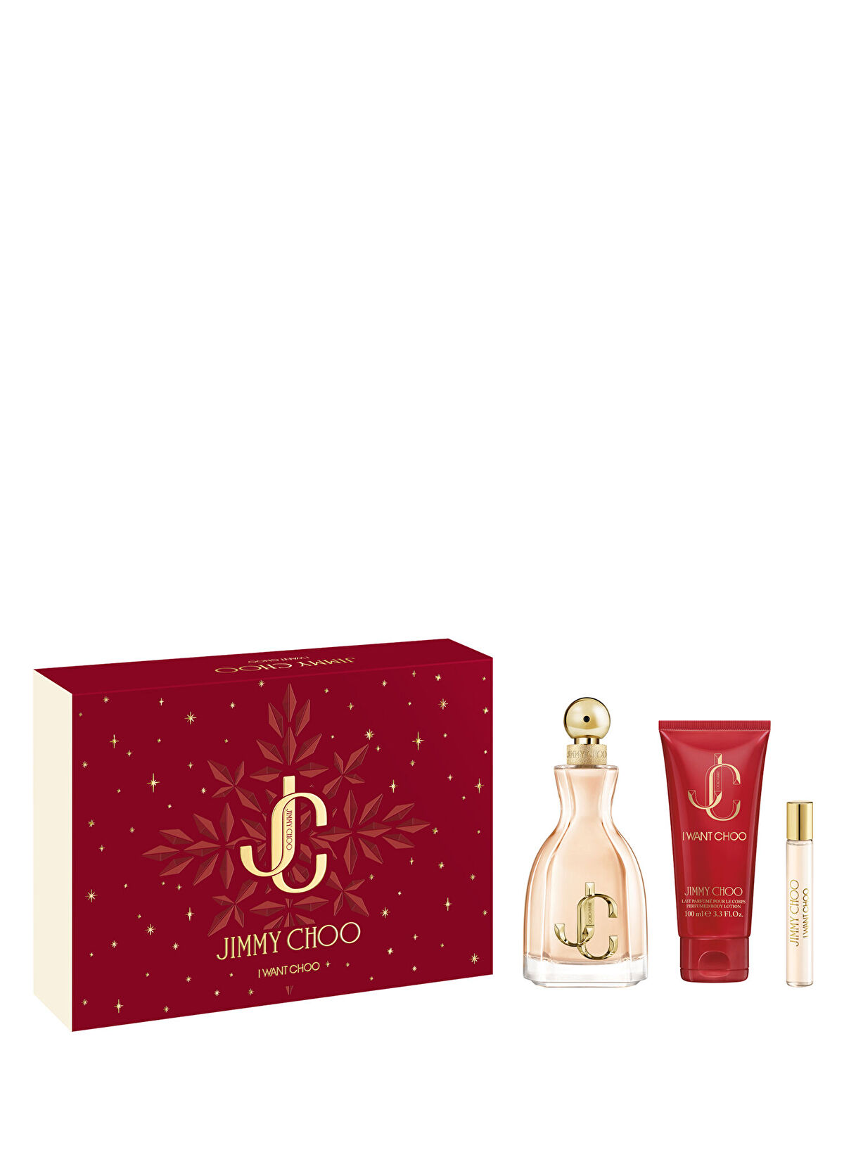 Jimmy Choo I Want Choo XMAS25 EDP 100 ml Women's Perfume Set - 1