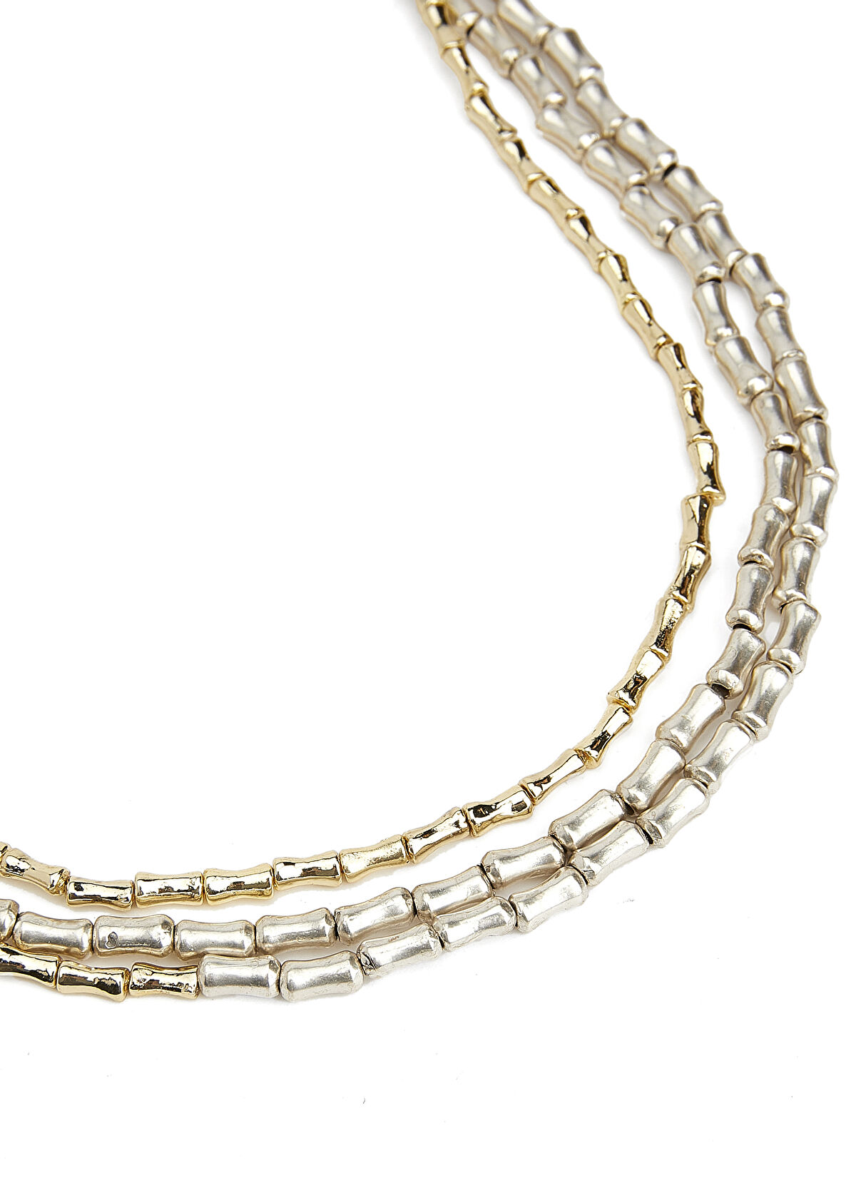 Beymen Club Gold Boru Boncuklu Kadın Kolye - 3