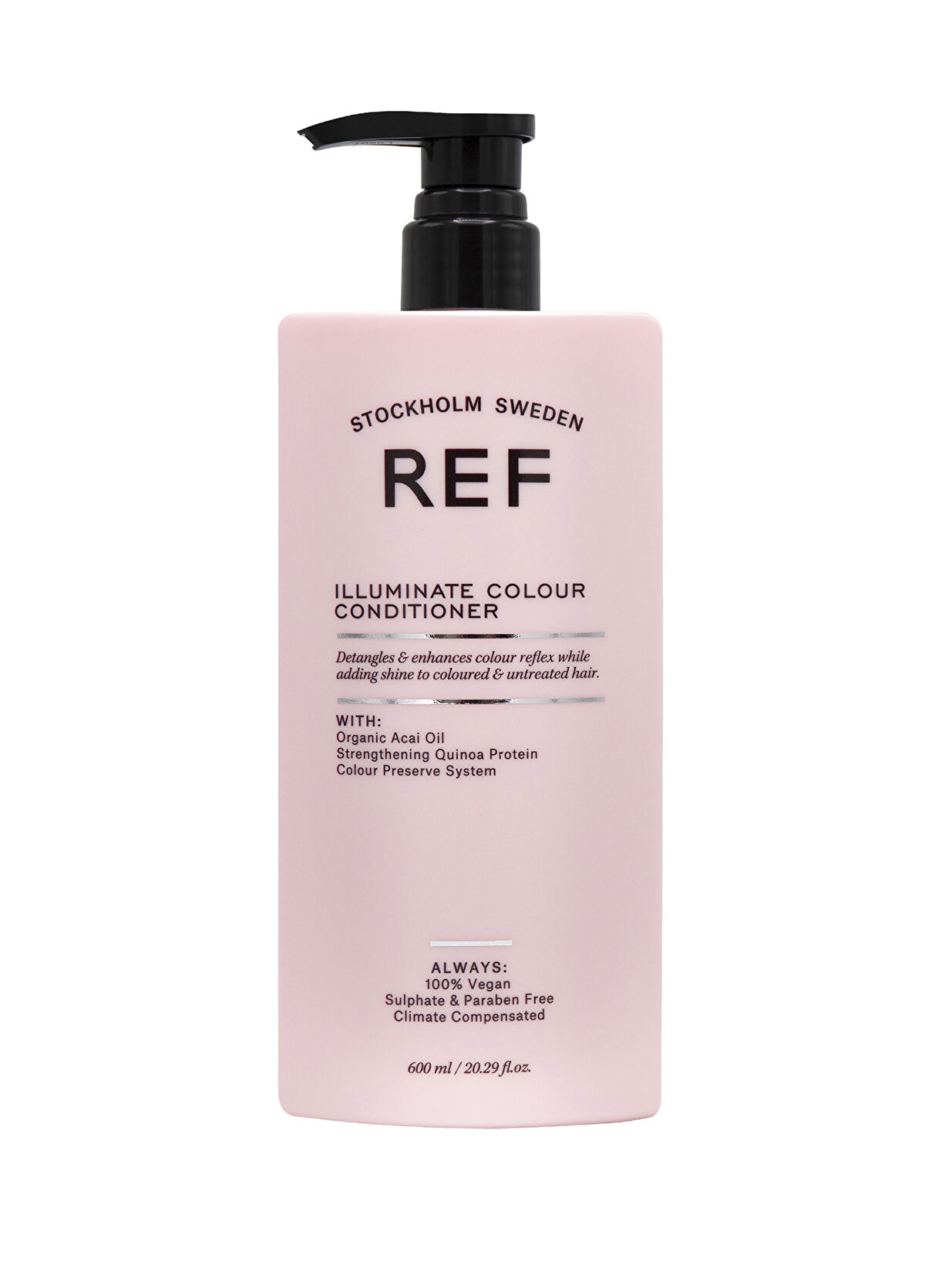 REF Stockholm Sweden Illuminate Colour Conditioner Renkli Saçlar İçin Renk Koruyucu Saç Kremi 600 ml - 1