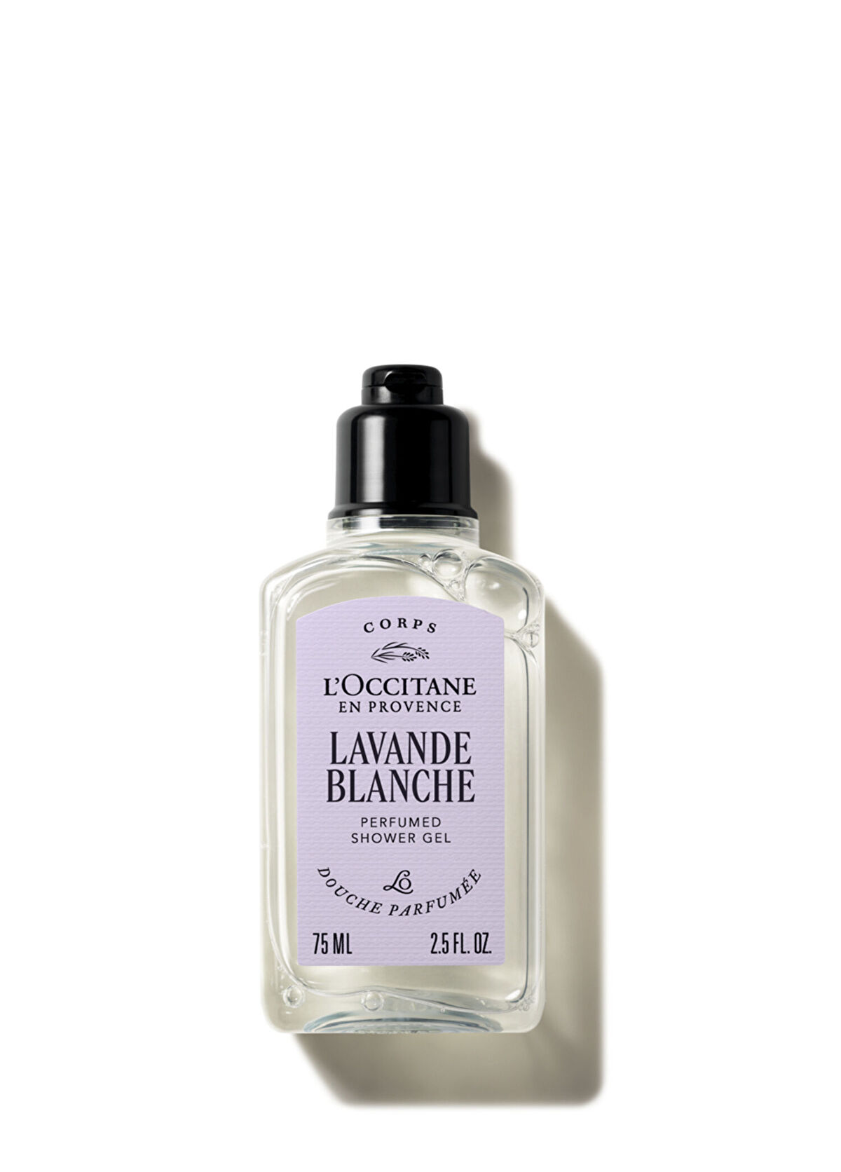L'Occitane Lavande Blanche Beyaz Lavanta Özlü Seyahat Boy Parfümlü Duş Jeli 75 ml - 1