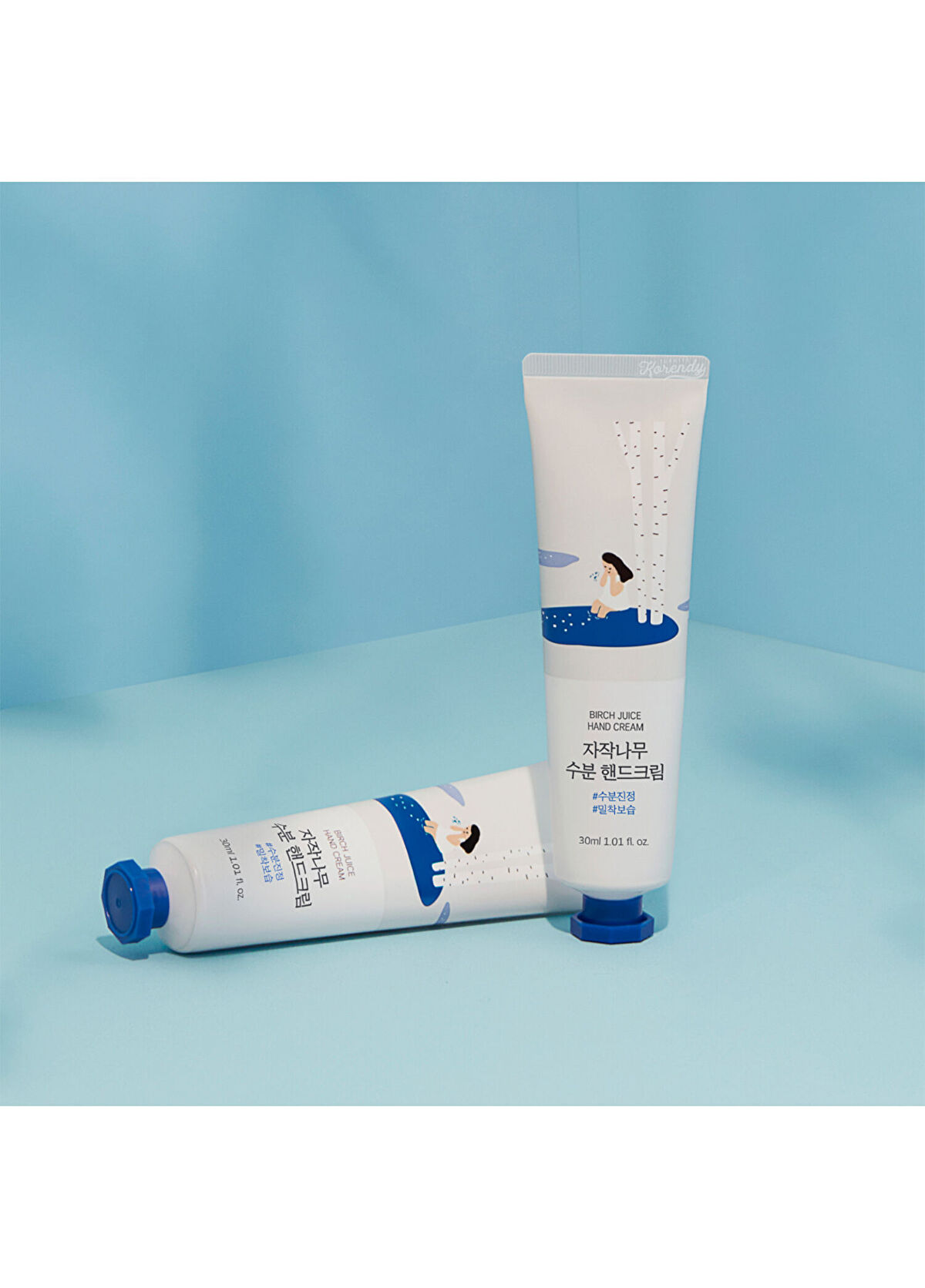 Round Lab Birch Juice Hand Cream Anti-Wrinkle Nourishing Moisturizing Hand Cream 30 ml - 3