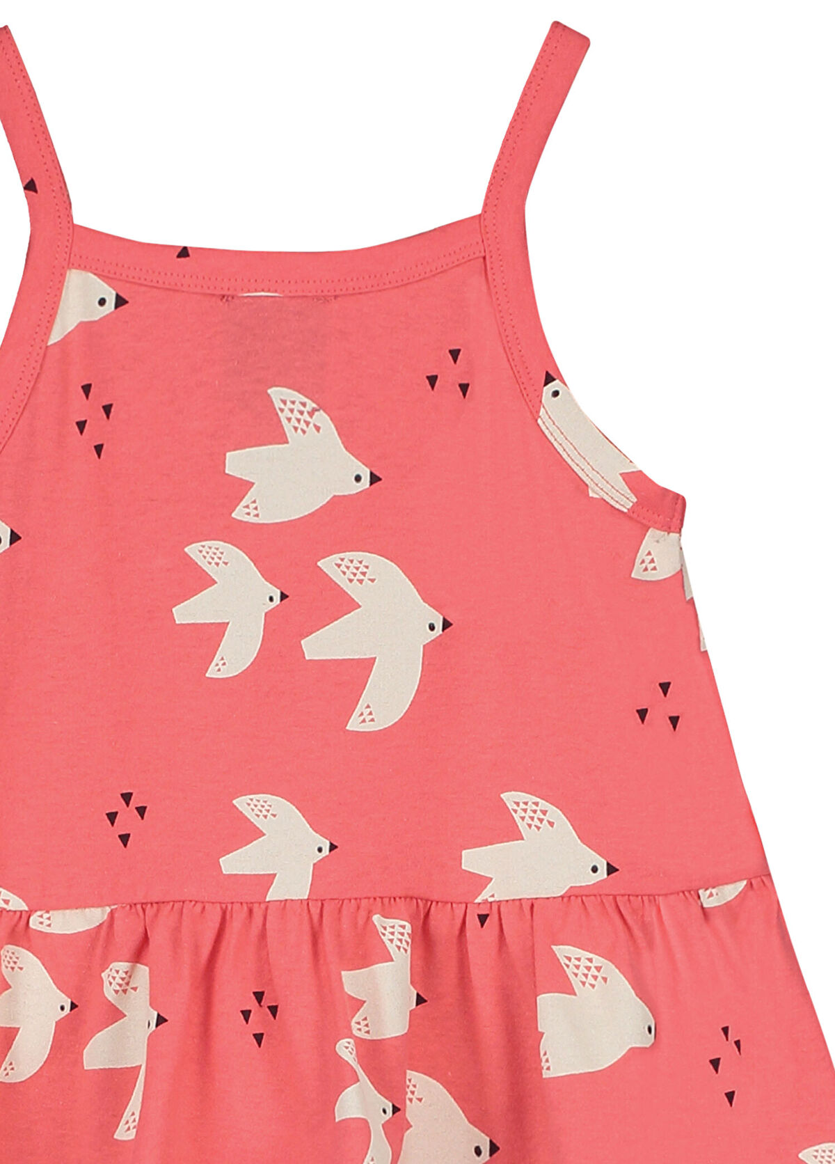 Letter To The World Barcelona Turuncu Kız Çocuk Organik Pamuk Atlet - 3