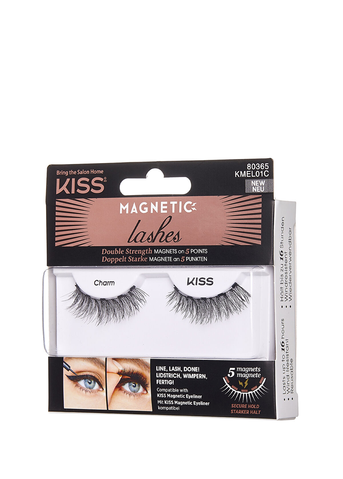 Kiss Manyetik Uzun ve Yoğun Bütün Takma Kirpik - 3