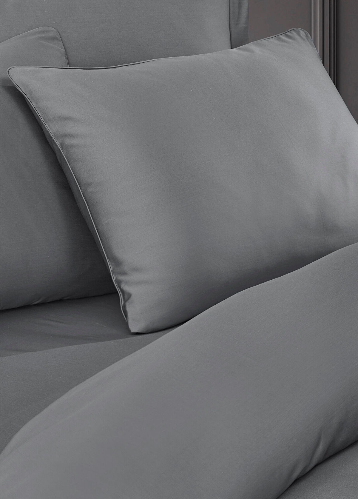 DK Store Palermo Gri Battal Boy Nevresim Takımı - 3