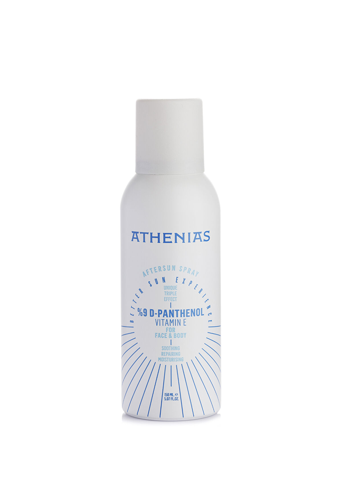 Athenias Panthenol E Vitamini ve Aloe Vero Kızarıklık Karşıtı Güneş Sonrası Spray 150 ml - 1