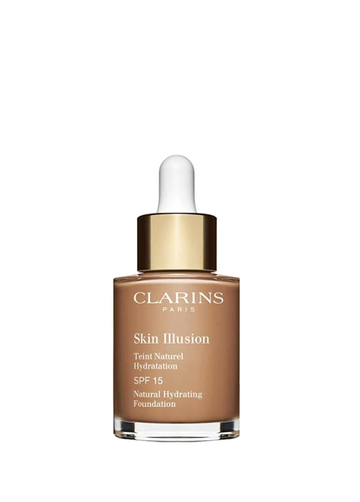 Clarins Skin Illusion 112.3 Sandalwood SPF 15 Fondöten 30 ml - 1