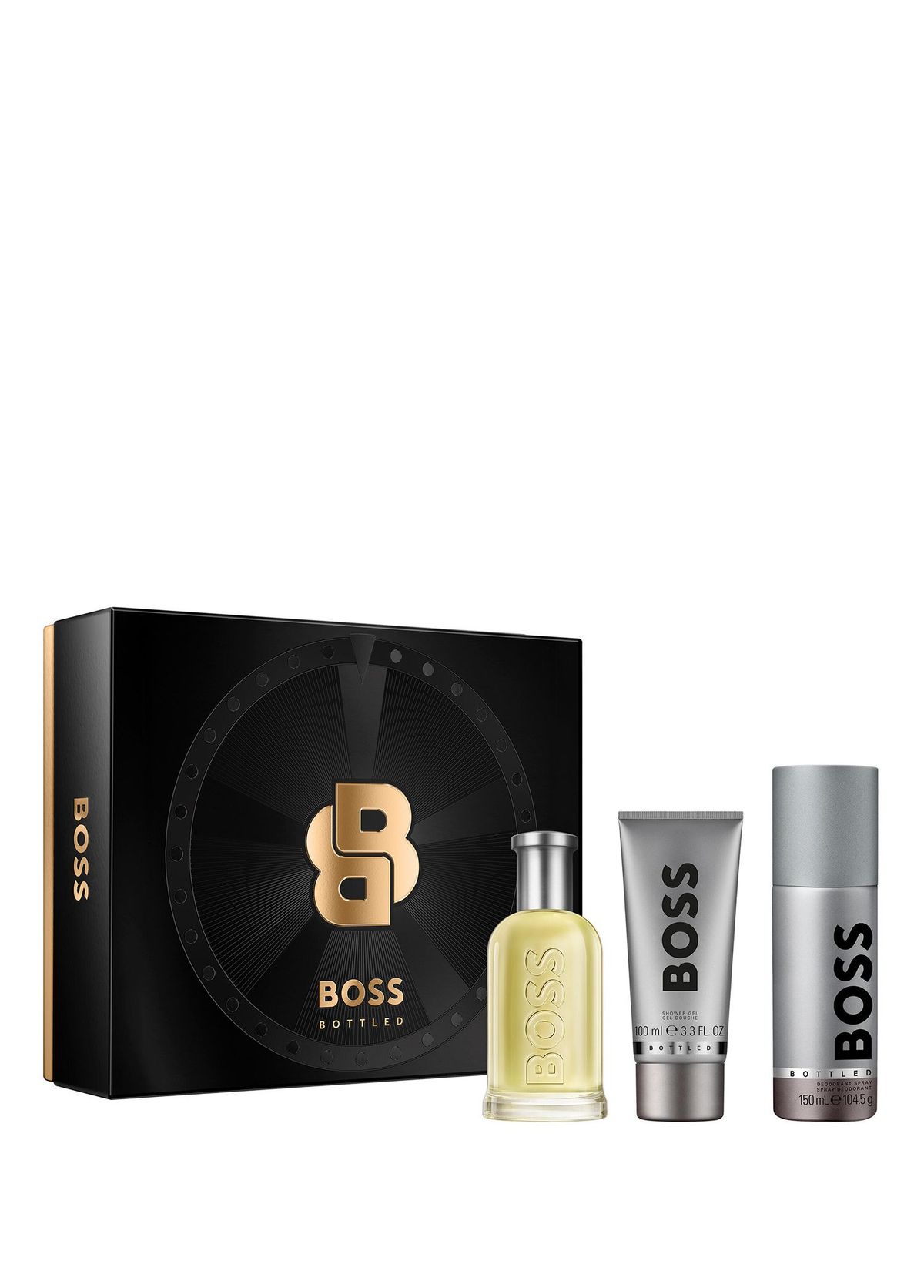 Hugo Boss Bottled EDT 100 ml Parfüm + 100 ml Duş Jeli + 150 ml Deodorant Erkek Parfüm Seti - 1