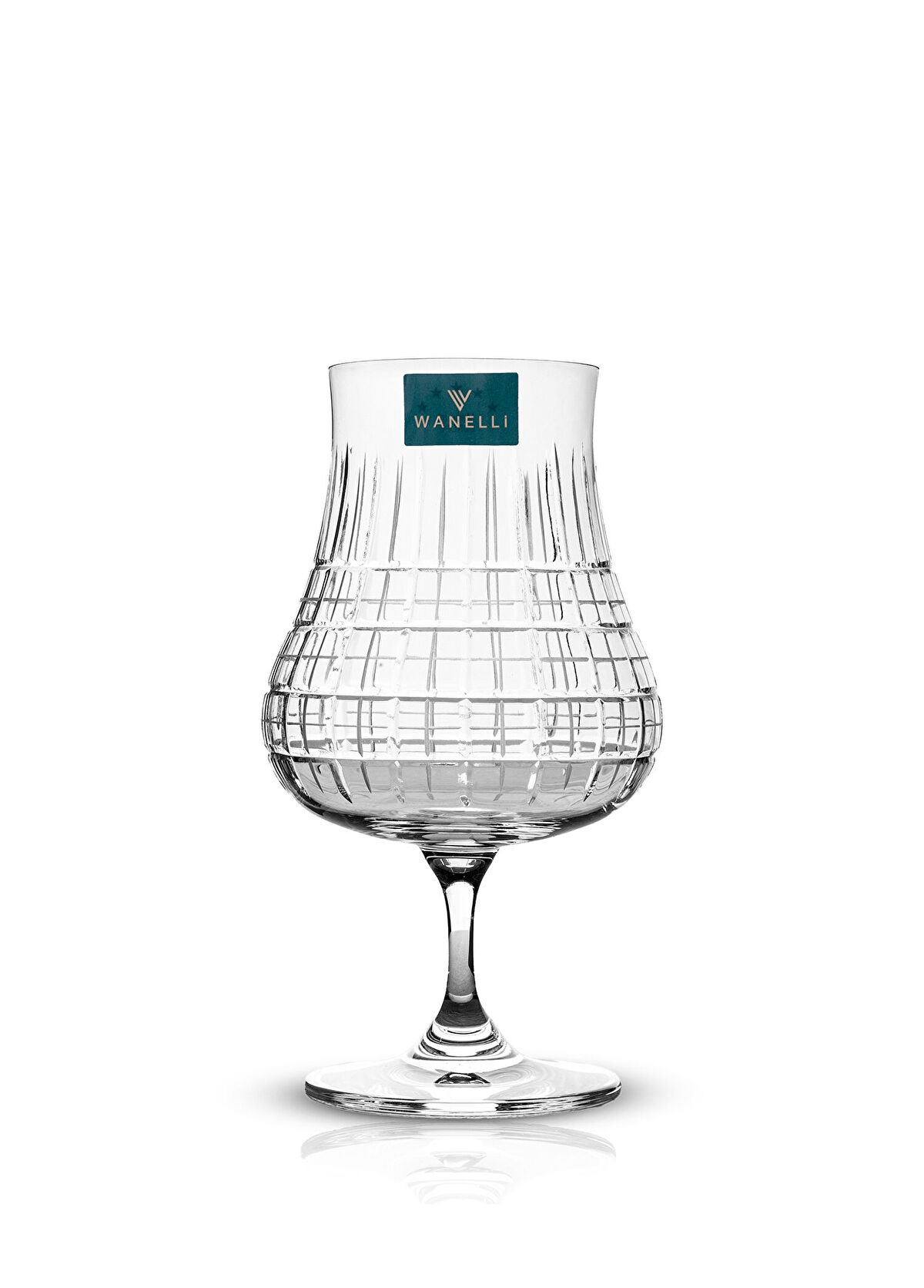 Wanelli Lord Peti Şeffaf Cam 6'lı Kahve Yanı Bardağı Seti - 1