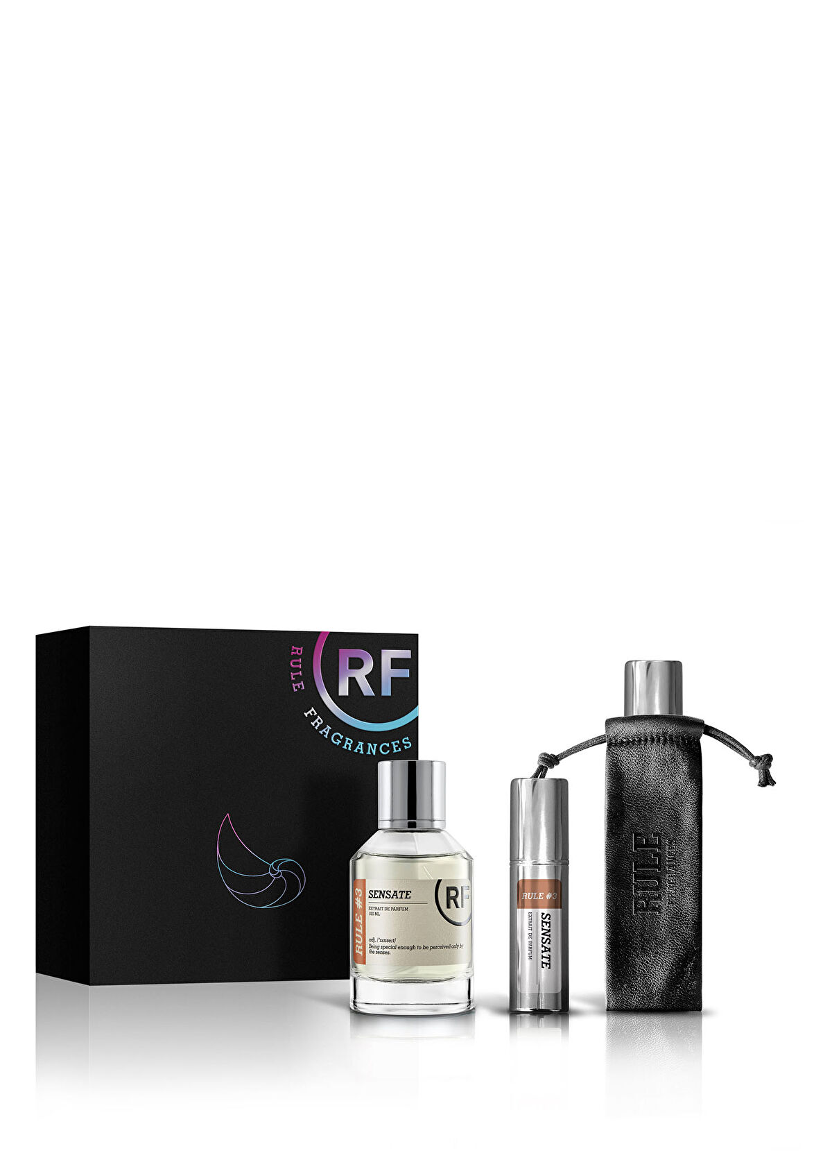 Rule Fragrances Sensate Extrait Luxury Unisex Parfum Set - 1