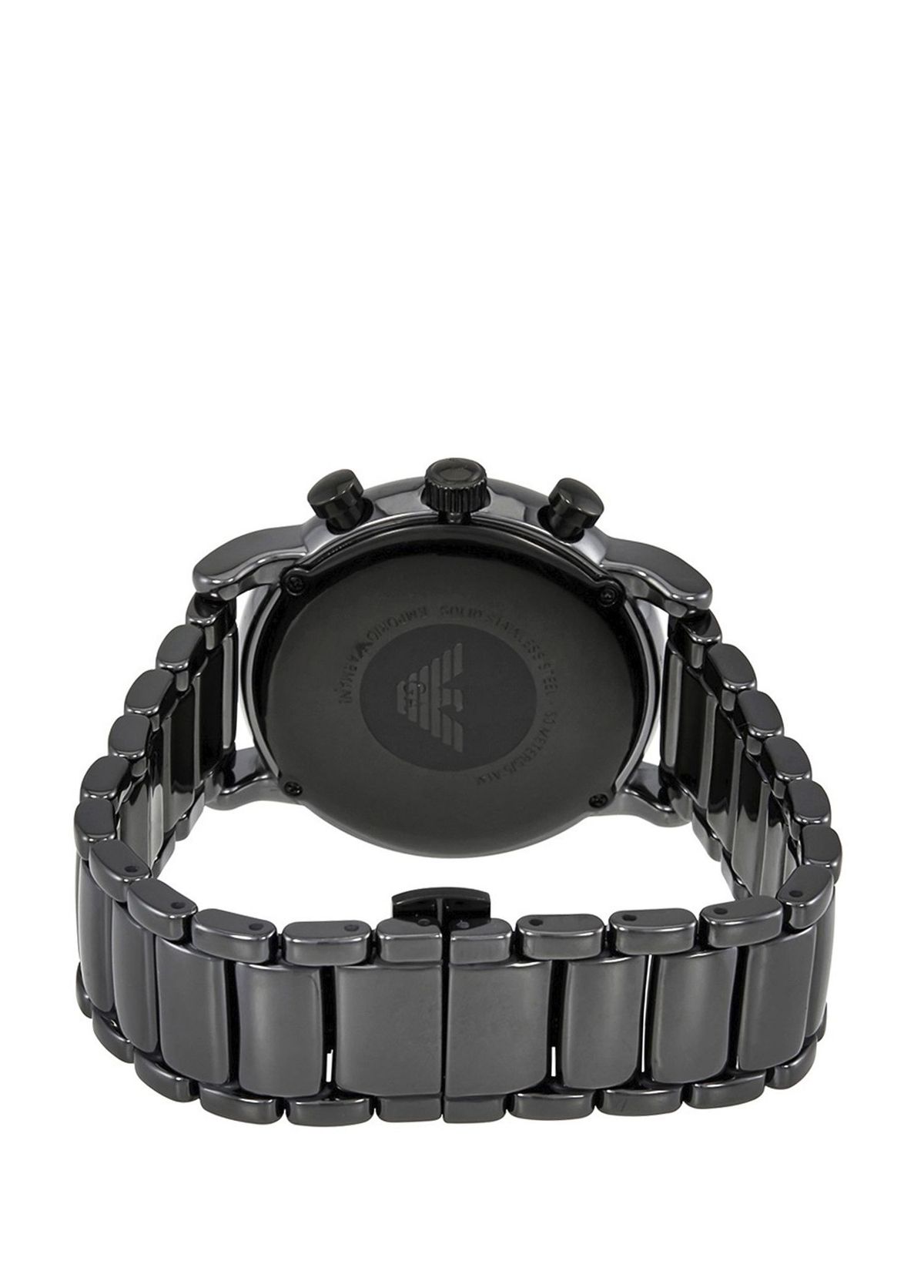 Emporio Armani Siyah Erkek AR1509 Siyah Çelik Erkek Kol Saati 1517239 ...