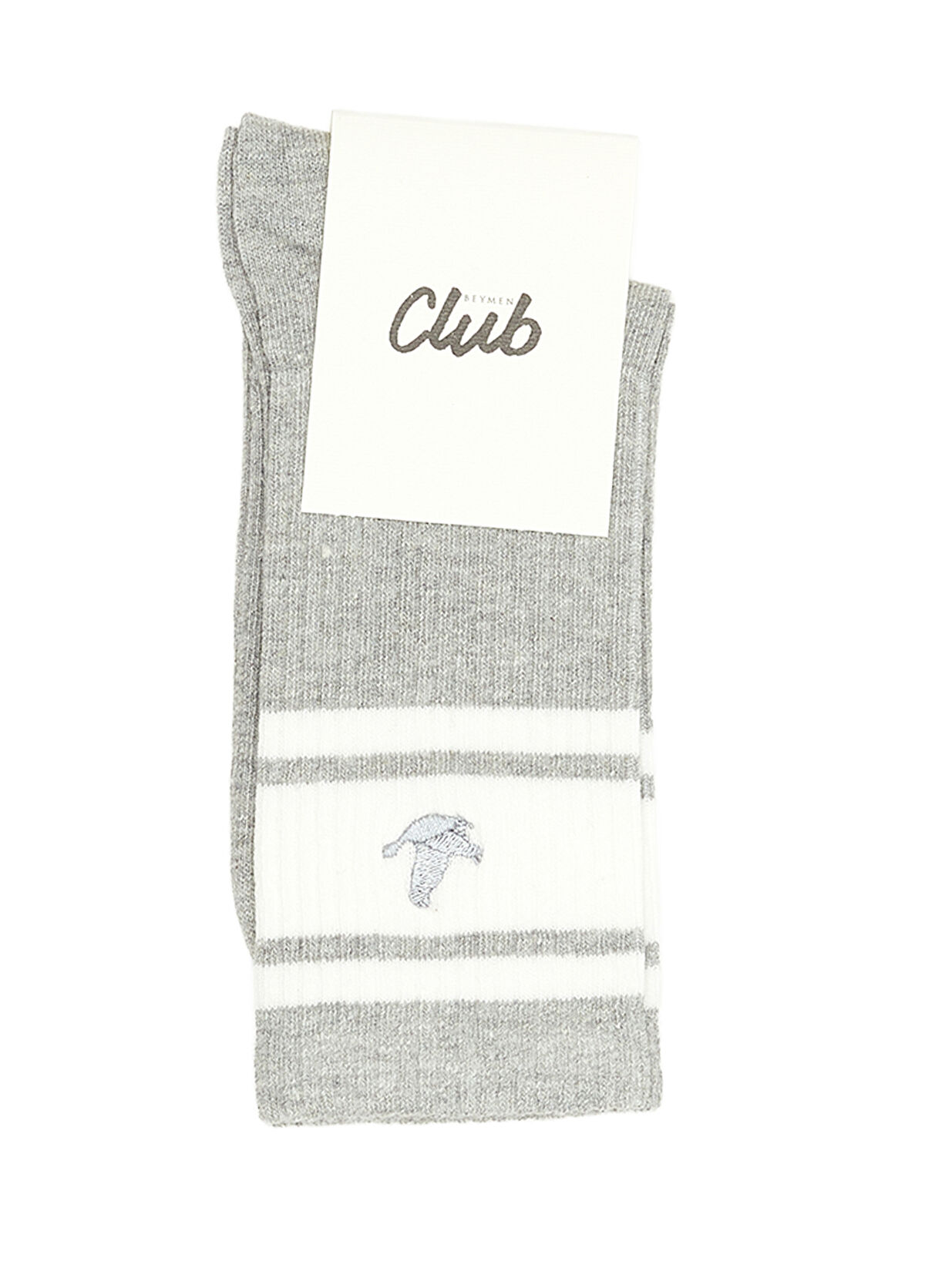 Beymen Club Gri Kadın Soket Çorap - 1