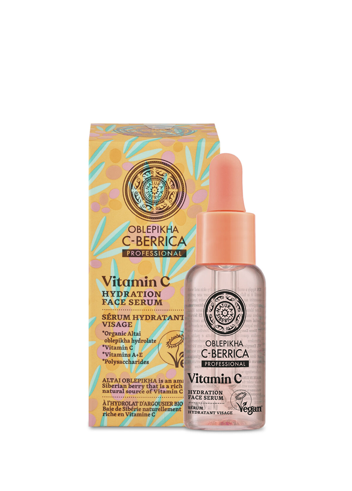 Natura Siberica Oblepikha C-Berrica Nemlendirici Cilt Serumu 30 ml   - 1