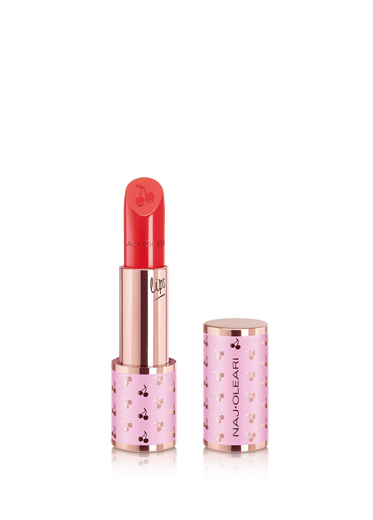 Naj Oleari Creamy Delight 12 Coral Red Lipstick - 1