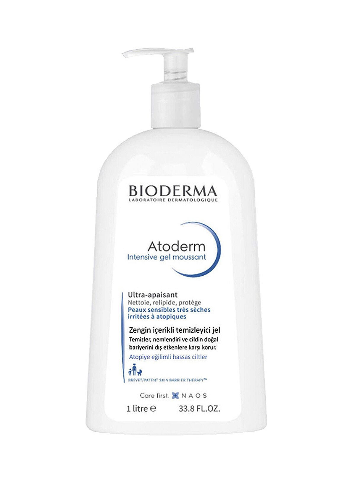 Bioderma Atoderm Kuru Ciltler için Temizleyici Jel 1 lt - 1