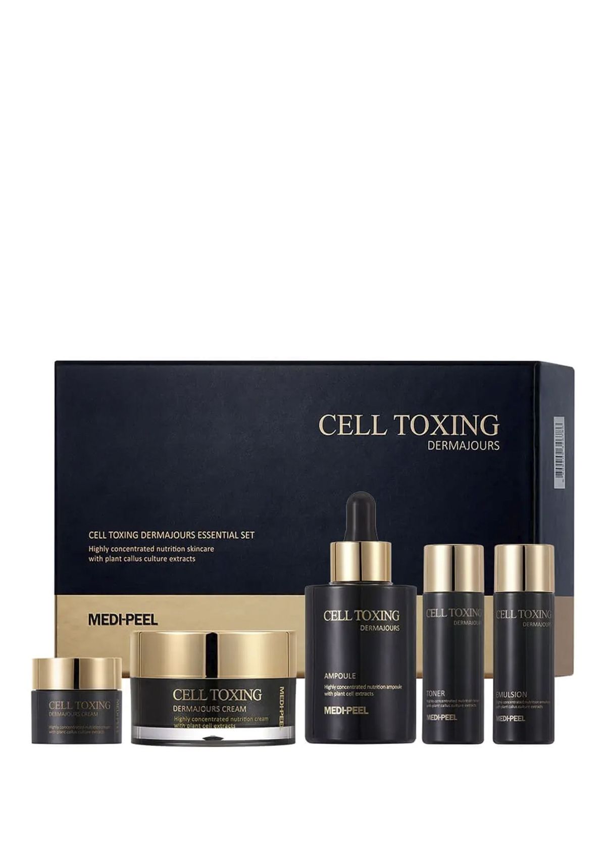 MEDIPEEL Cell Toxing Dermajours Essential Yenileyici ve Canlandırıcı 5'li Cilt Bakım Seti - 1