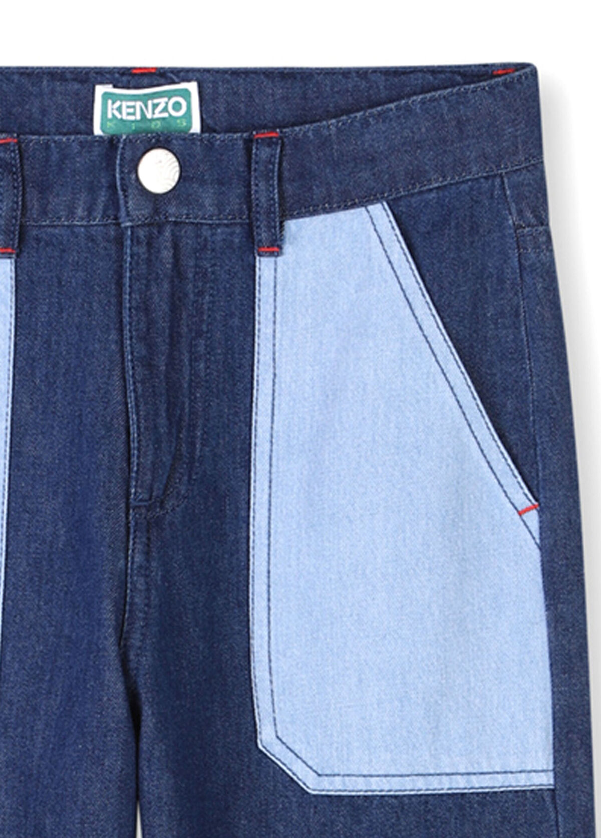 Kenzo Koyu Mavi Erkek Çocuk Jean Pantolon - 3